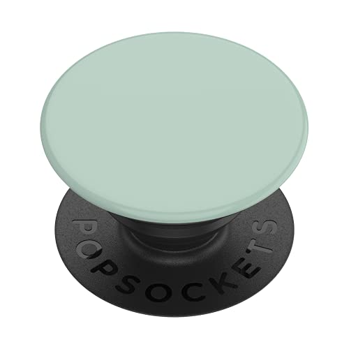 PopSockets 804603 PopGrip - Ausziehbarer Sockel und Griff mit einem Austauschbarem Top für Smartphones und Tablets - Light Green