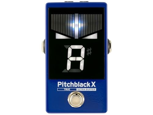 Korg Pitchblack X Serie – PB-X Chromatisches Pedal Stimmgerät – Blau