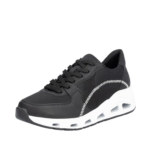 Rieker Damen Sneaker N5240-00 schwarz Gr. 40
