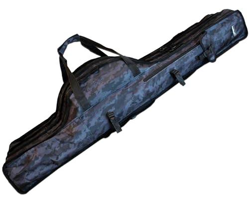 Angel-Berger Rutentasche Rutenfutteral viele Modelle Verschiedene Längen (3 Fach 130cm)