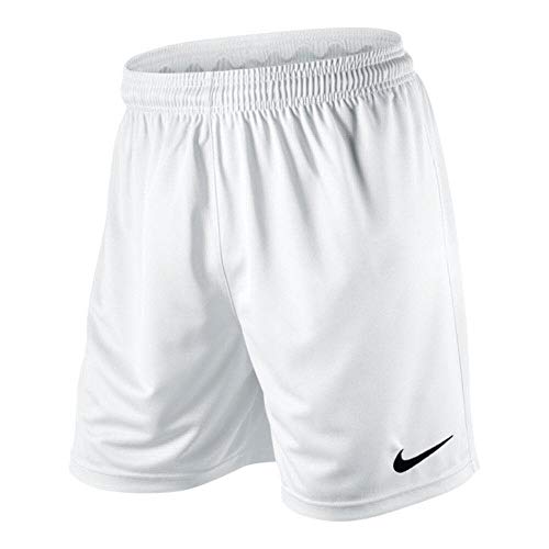 Nike Herren Park II Knit Shorts ohne Innenslip, weiß (weiß/schwarz), Gr. M