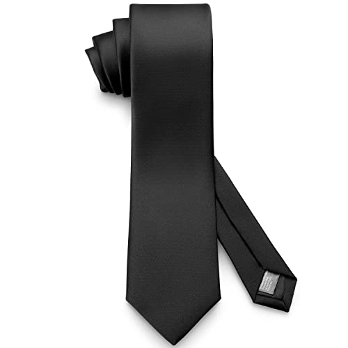 Deutsche 1A PREMIUM-Krawatte | matt-elegant-fein-dezent|Beerdigung&Business | ADAMANT | 150cm lang, 7,5cm breit | knitterfrei | edler, feiner Struktur | pflegeleicht-formstabil Trauerkrawatte