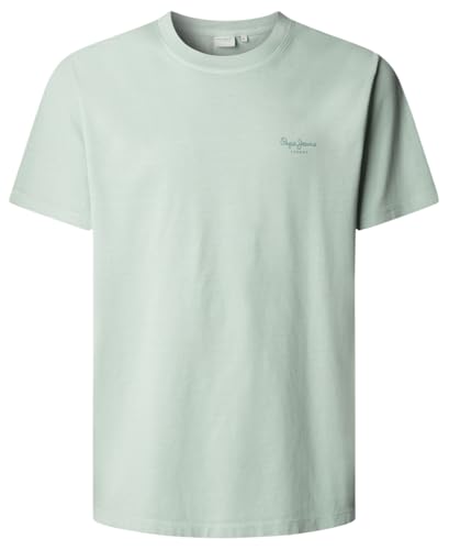 Pepe Jeans Herren Jacko T-Shirt, Blau (Dark Acqua Blue), M