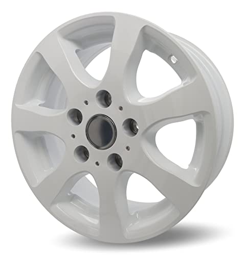 Alufelge Tomason Germany TR3 6014 weiß 6 J x 14 112x5 ET30 1000kg z.B. Hobby Caravan Trailer Anhänger 14 zoll