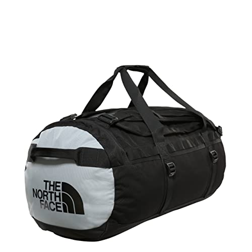 The North Face - Gilman Duffel Bag - Sport- und Turnbeutel mit Schulterriemen - Faltbare Reisetasche - TNF Black/Mid Grey, M, 71L