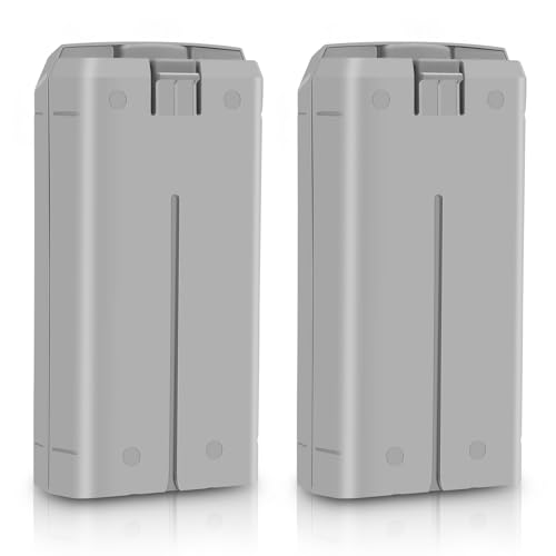 Fantayso Intelligenter Flight Mini 2/4K Akku 2 Pack ungen, 2400mAh Kapazität, 31 Minuten maximale Flugzeit, kompatibel mit DJI Mini 2/4K/2 SE/SE