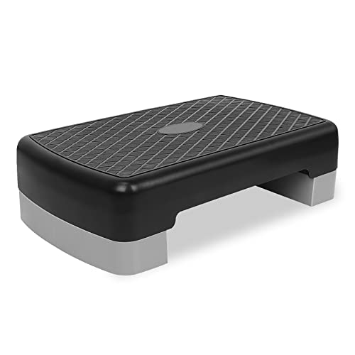 FUNJEPE 2 Stufen Stepper, höhenverstellbar, für Fitness & Training, aus Polypropylen, in verschiedenen Farben verfügbar