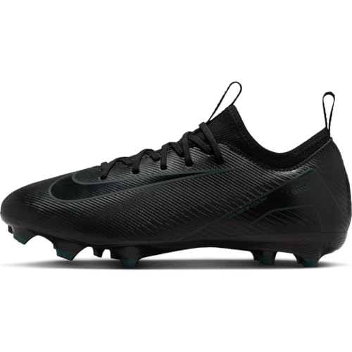 Nike Zoom Vapor 16 Academy Fg/Mg Fussballschuh, Black/Black-Deep Jungle, 37.5 EU