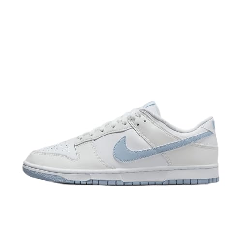 Nike Herren Dunk Low Retro Sneaker, White Lt Armory Blue Summit White, 38.5 EU