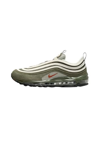 Nike Air Max 97 - Phantom/Rugged Orange/Cargo Khaki/Schwarz, Phantom/Cargo Khaki/Schwarz/Rugged Orange, 42 EU