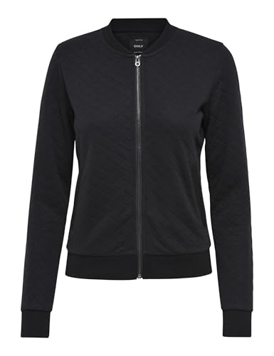 ONLY Damen Onljoyce Ls Noos Bomberjacke, Schwarz (Black), XL EU
