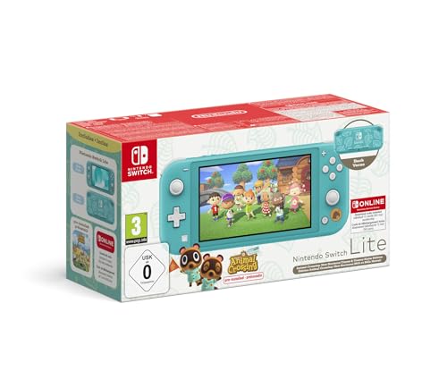 Nintendo Switch Lite Animal Crossing: New Horizons Nepp-und-Schlepp-Edition Switch Online 12-monatige Mitgliedschaft