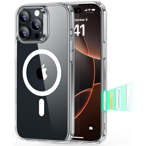 ESR für iPhone 16 Pro Max Hülle für MagSafe, Kamerasteuerung, Klar