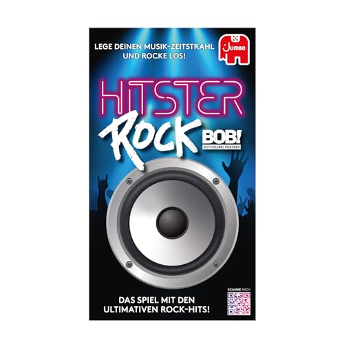 Hitster Rock, EIN Party- und Kartenspiel für Erwachsene und Familien - 2 bis 10 Spieler ab 16 Jahren, Deutsch (DE)