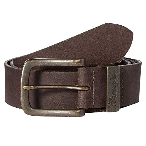 Wrangler Herren Metal Loop Gürtel, Braun Brown, 95