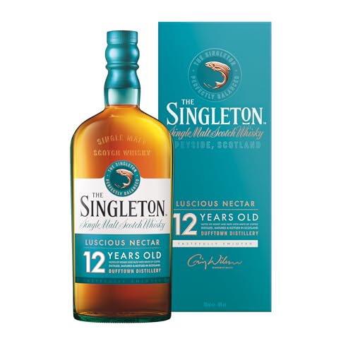 The Singleton 12 Jahre | Single Malt Scotch Whisky | aromatischer| Geschenkempfehlung | handgefertigt aus der schottischen Speyside | 40% vol | 700ml Einzelflasche |
