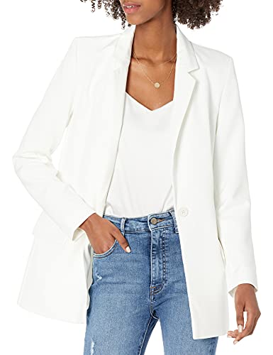 The Drop Blake Long Blazer, Ivory, M