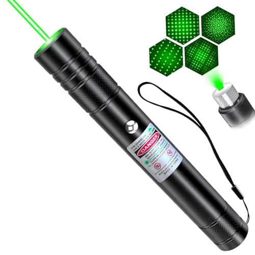 [Professionell] Wiederaufladbarer grüner Laserpointer, hohe Leistung, grüner Strahl, lange Reichweite, für TV/LED/LCD-Bildschirme, taktische Taschenlampen, Präsentation, Büro, Outdoor, Astronomie, Bau