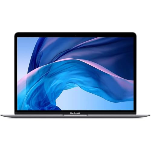 2020 Apple MacBook Air Laptop mit 1.1GHz Intel Core i3 (13-zoll, 8GB RAM, 128GB SSD) (QWERTY Englisch) Space Grau (Generalüberholt)