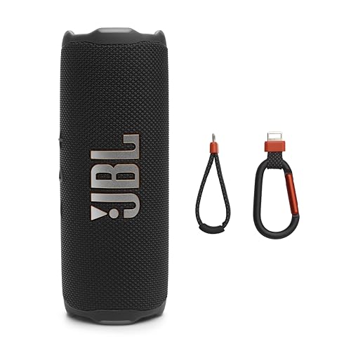 JBL Flip 7 - Tragbarer, wasserdichter und sturzsicherer Lautsprecher - Schwarz