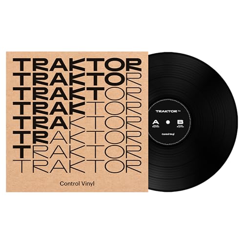 Native Instruments TRAKTOR Control Vinyl MK2 2024 Edition, black - DJ Control