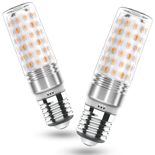 Auting LED E27 Warmweiß 1400 Lumen, 2-er Pack 14W E27 LED Glühbirne Ersatz herkömmliche 100W-140W Glühlampe, 2700K Lampe Leuchtmittel Nicht Dimmbar Kein Flackern Energiesparlampe