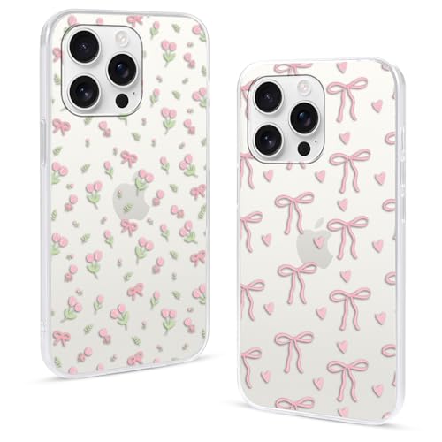 Omyzo 2 Stück Handyhülle für Apple iPhone 7Plus/8Plus Hülle 5,5