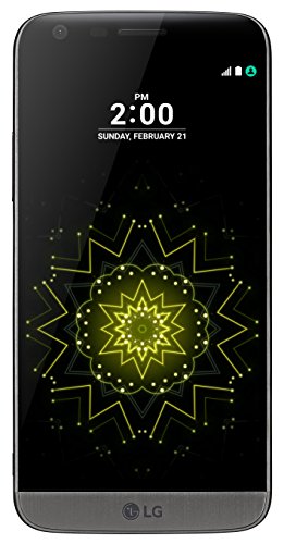 LG G5 Smartphone (5,3 Zoll (13,5 cm) Touch-Screen, 32GB interner Speicher, Android 6.0) titan