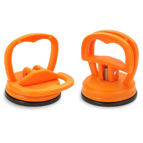 Beulenzieher Auto 2er Set – Dellen Reparaturset Auto, Dellenzieher Ausbeulwerkzeug mit Starkem Saugnapf für Schnelle Reparatur von Dellen an Auto, Bildschirm, Fliesen und Glas ohne Lackschäden