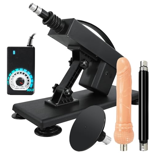 Sexmaschine mit Dildos und Saugnapf Zubehör,Automatische Fickmaschine für Frau und Mann,3XLR Connector Dildo Maschine Masturbations für Frauen,Sexspielzeug für Paar Liebesmaschine Sex Toys