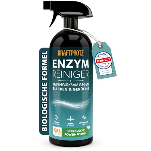 Enzymreiniger Spray 750 ml - Geruchsentferner & Fleckenentferner biologisch