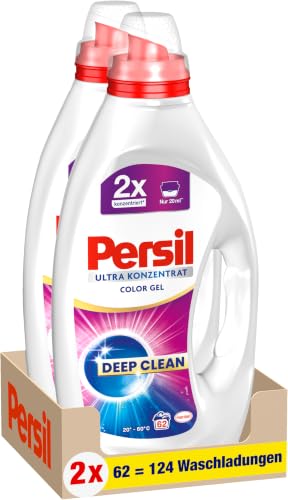 Persil Flüssigwaschmittel Color (124WL) Ultra Konzentrat Waschmittel