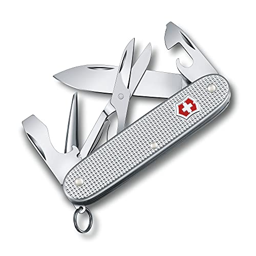 Victorinox Schweizer Taschenmesser, Pioneer X, Multitool, Swiss Army Knife mit 9 Funktionen, Klinge, Schraubendreher 3 mm, Kapselheber
