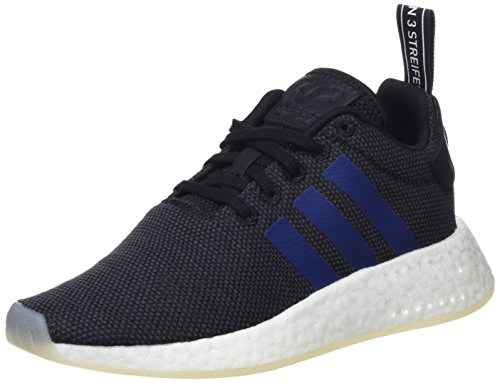 Adidas NMD_r2 W, Damen Fitnessschuhe, Schwarz (Negbas/Indnob Ftwbla 000), 38 EU