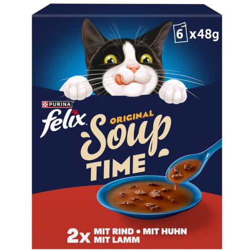 FELIX Soup Geschmacksvielfalt vom Land, 48er Pack (8 x 6 x 48g)