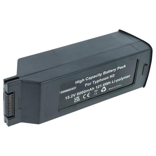 vhbw Akku kompatibel mit Yuneec Typhoon H3 Drohne Multicopter Quadrocopter (8000mAh, 15,2V, Li-Polymer)