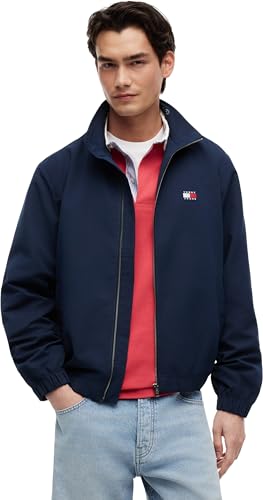 Tommy Jeans Herren TJM Essential Jacket EXT Dm0Dm22720 Andere Jacken, Blue (Dark Night Navy), XL