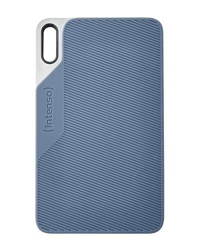Intenso Externe SSD TX100 500GB – USB 3.2 Gen 1x1 (5 Gbps), bis zu 500 MB/s – schneller Speicher für PC, Laptop, Mac, PS5, PS4 & Xbox – kompakt & stoßfest