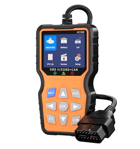 SETAWEEH OBD2 Diagnosegerät, KFZ Fehlerauslesegerät mit Batterietester Funktion, 13 Sprachen Auto Auslesegerät für nach 2008 alle Fahrzeuge, Universal Fehlercode für BMW VW Mercedes alle Fahrzeuge
