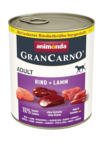 Animonda GranCarno Adult Rind & Lamm - 6 x 800 g