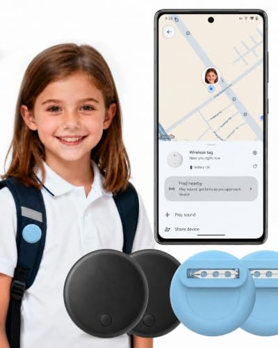 (2er-Set) GPS Tracker für Kinder, für Android, ohne ABO