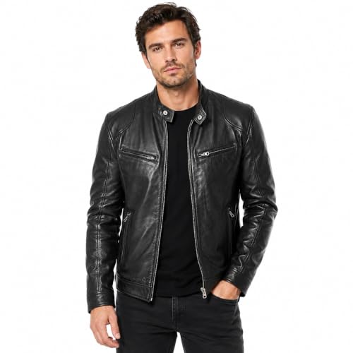 Leder jacke