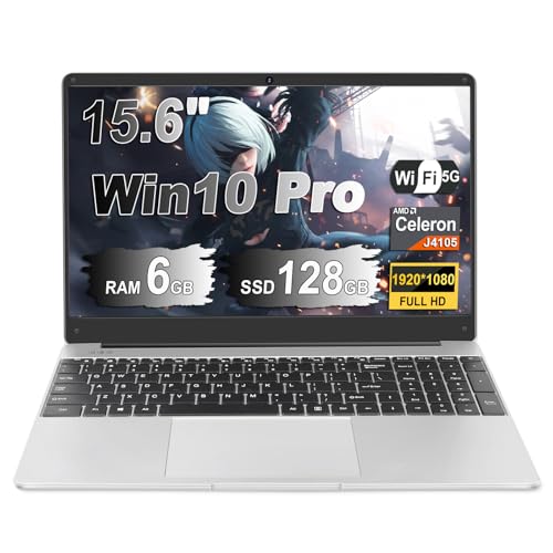 NOTODD Laptop 15.6 Zoll 6GB RAM 128GB ROM Erweiterungen 2,5