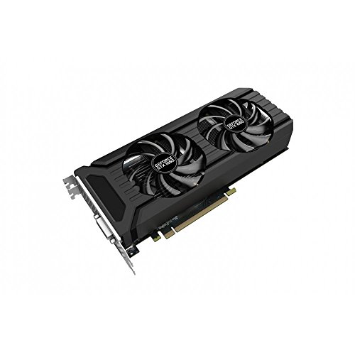 Palit GeForce GTX 1060 NE51060015F9D Dual 3GB Grafikkarte (Speichertaktgeschwindigkeit: 4000 MHz)