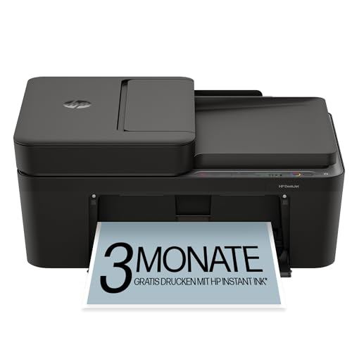 HP DeskJet 4320 Multifunktionsdrucker, 3 Monate gratis drucken Instant Ink inklusive, Drucker, Kopierer, Scanner, WLAN, Automatischer Vorlageneinzug