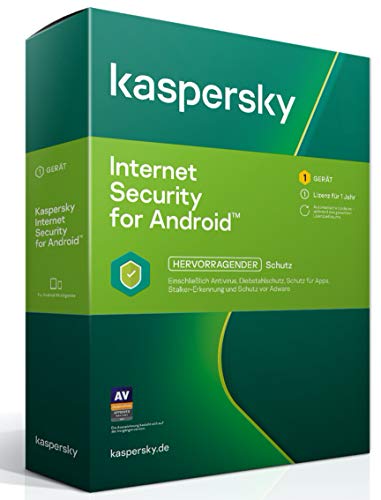 Kaspersky Internet Security for Android 2022 Standard | 1 Gerät | 1 Jahr | Android | Aktivierungscode in Standardverpackung