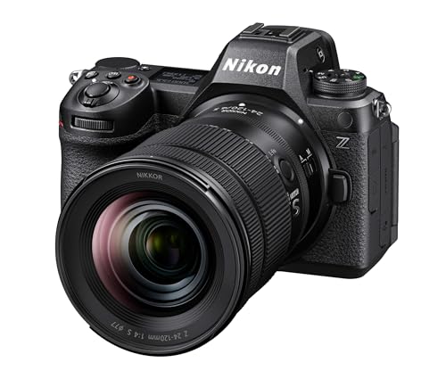 Nikon Z 6III Kit Z 24-120mm 1:4S (teilw. gestapelter CMOS Sensor,6k RAW-Video,bis 120 Bilder/Sek.,elektr.Sucher (5.7MP),neig- und drehbarer Monitor,bis -10 Grad)