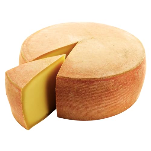 BAVAREGOLA Südtiroler Bauernkäse würzig – Original italienischer Käse - 350g Premium Schnittkäse am Stück – Eine echte Südtiroler Spezialität