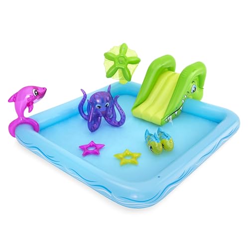 Bestway Wasserspielcenter, Aquarium, 239 x 206 x 86 cm Mehrfarbig 2.1 2.50 m