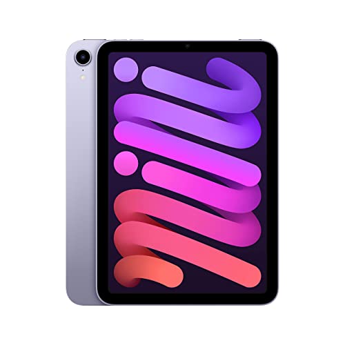Apple iPad mini (6. Generation, 8.3-Zoll, 2021), 64GB, Wi-Fi, Violett (Generalüberholt)